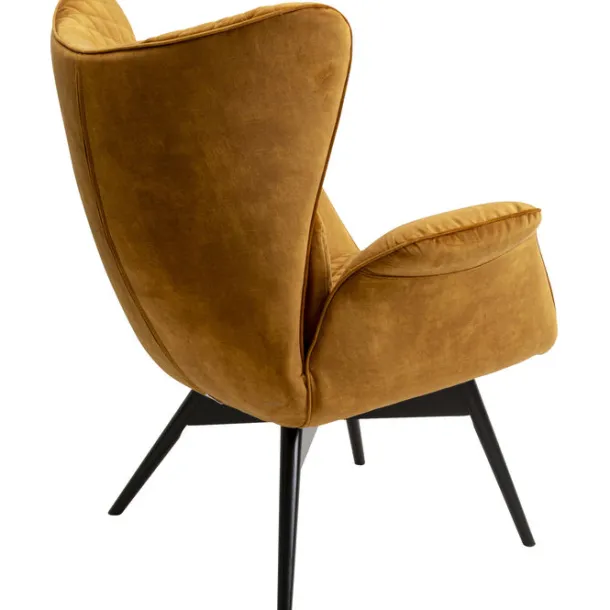 armchair_tudor_velvet_gol_3.webp Hot KARE Design Armchair Tudor Velvet Gold Brown