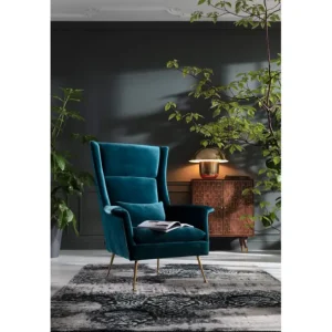 Outlet KARE Design Armchair Vegas Forever Bluegreen