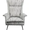 Sale KARE Design Armchair Vegas Forever Melange Salt & Pepper