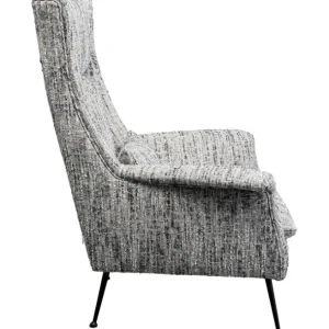 Sale KARE Design Armchair Vegas Forever Melange Salt & Pepper
