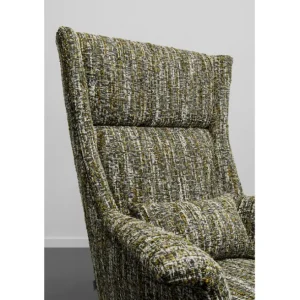 Best KARE Design Armchair Vegas Forever Melange Green
