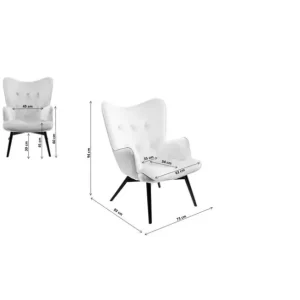 Sale KARE Design Armchair Vicky Novara Beige