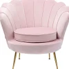 Hot KARE Design Armchair Water Lily Gold Rose