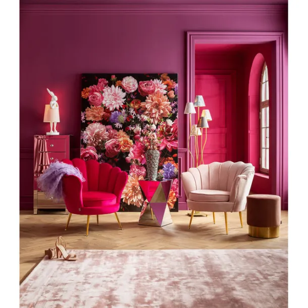 armchair_water_lily_gold__1-3.webp Outlet KARE Design Armchair Water Lily Gold Pink