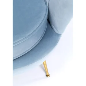 Online KARE Design Armchair Water Lily Gold Aqua
