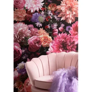 Hot KARE Design Armchair Water Lily Gold Rose