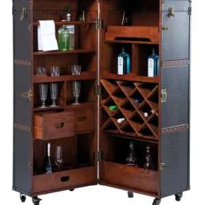 Outlet KARE Design Bar Cabinet Globetrotter