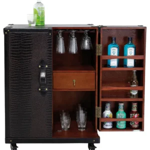 New KARE Design Bar Cabinet Globetrotter Medium