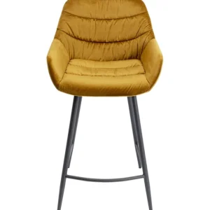 Discount KARE Design Bar Chair Bristol Yellow 69cm