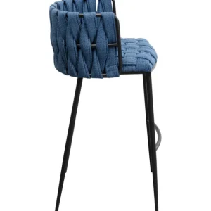 Hot KARE Design Bar Chair Saluti Blue 77cm