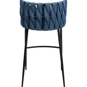 Hot KARE Design Bar Chair Saluti Blue 77cm