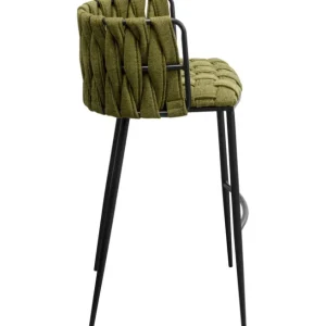 Online KARE Design Bar Chair Saluti Dark Green 77cm
