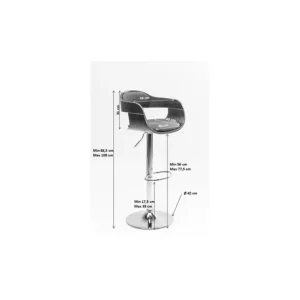 Hot KARE Design Bar Stool Costa Black