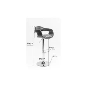 Fashion KARE Design Bar Stool Monaco Nougat