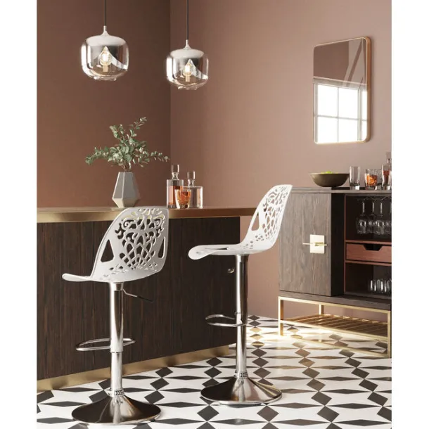 bar_stool_ornament_white_1.webp Discount KARE Design Bar Stool Ornament White