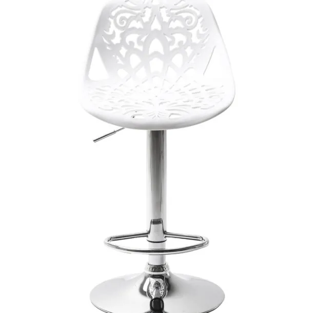 bar_stool_ornament_white_3.webp Discount KARE Design Bar Stool Ornament White