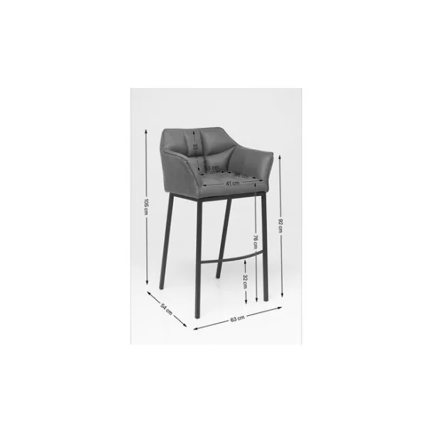 bar_stool_thinktank_quatt_5.webp Fashion KARE Design Bar Stool Thinktank Quattro