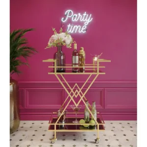 Discount KARE Design Bar Trolley Pyramids