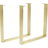 Outlet KARE Design Base Tavola Brass (2/Set)