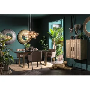 Outlet KARE Design Base Tavola Brass (2/Set)