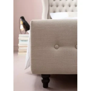 Discount KARE Design Bed City Spirit Linen Natural 180x200cm