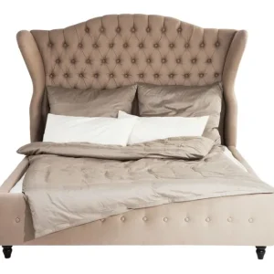 Outlet KARE Design Bed City Spirit Linen Natural 160x200cm