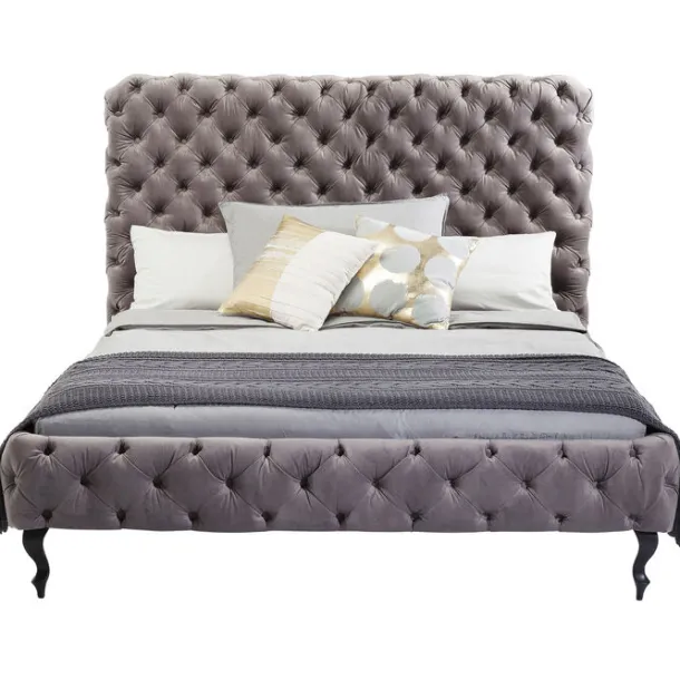 bed_desire_high_silver_gr_3.webp Discount KARE Design Bed Desire High Silver Grey 180x200 cm
