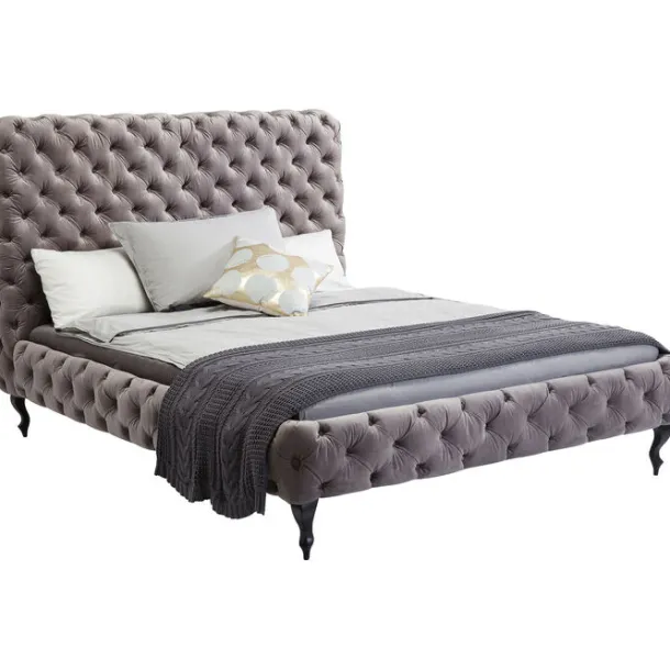 bed_desire_high_silver_gr_4.webp Discount KARE Design Bed Desire High Silver Grey 180x200 cm