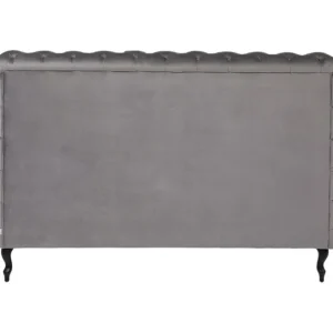 Discount KARE Design Bed Desire High Silver Grey 180x200 cm