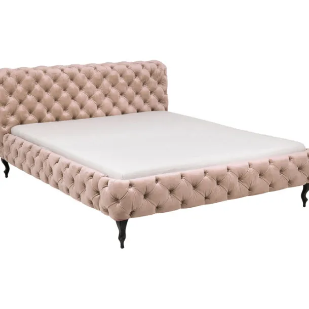 bed_desire_velvet_ecru_xc_7.webp Sale KARE Design Bed Desire Velvet Ecru 180x200cm