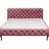 Fashion KARE Design Bed Desire Velvet Mauve 160x200cm