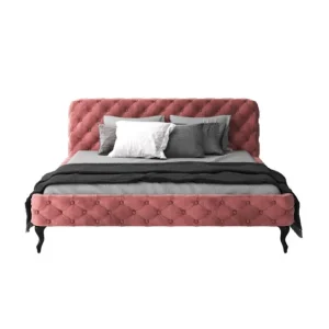 Fashion KARE Design Bed Desire Velvet Mauve 180x200cm