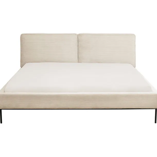 bed_east_side_cord_creme__0-1.webp Online KARE Design Bed East Side Cord Creme 160x200cm