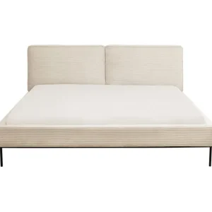 Online KARE Design Bed East Side Cord Creme 180x200cm