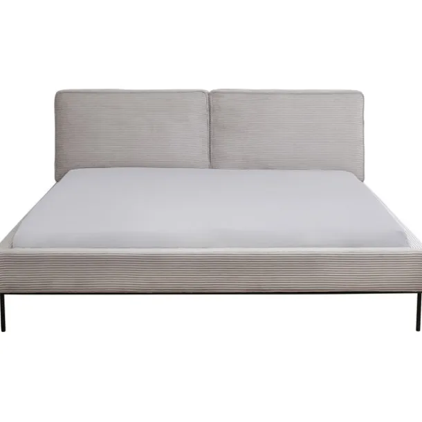 bed_east_side_cord_grey_x_0.webp Fashion KARE Design Bed East Side Cord Grey 160x200cm