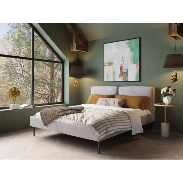 bed_east_side_cord_grey_x_1.webp Fashion KARE Design Bed East Side Cord Grey 160x200cm