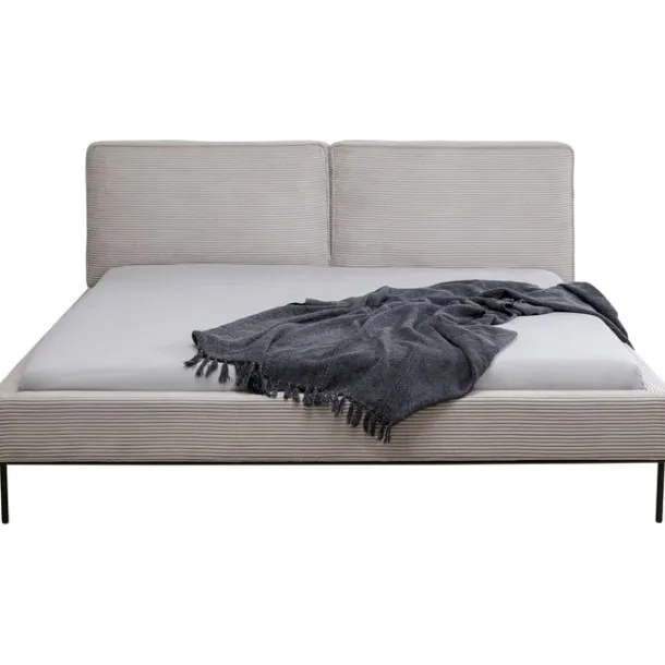 bed_east_side_cord_grey_x_3.webp Fashion KARE Design Bed East Side Cord Grey 160x200cm