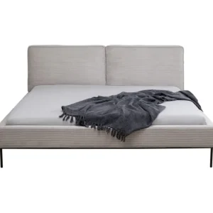 Fashion KARE Design Bed East Side Cord Grey180x200cm