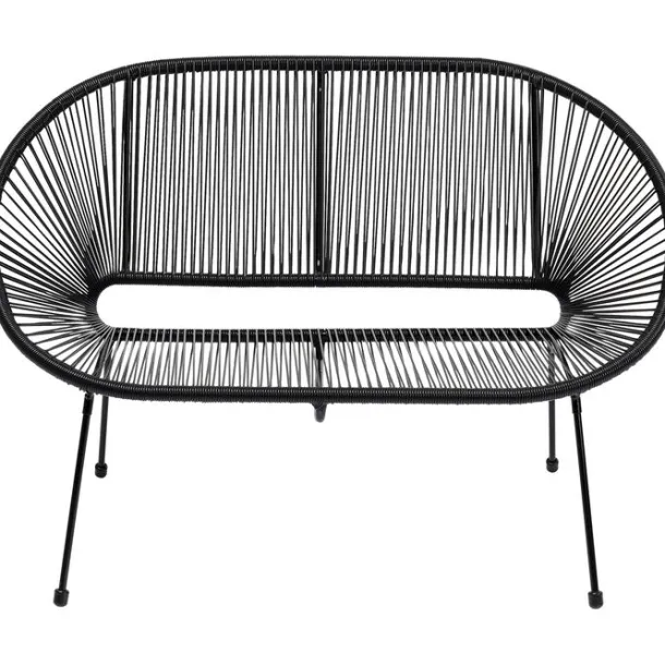bench_acapulco_mono_black_0.webp Sale KARE Design Bench Acapulco Mono Black