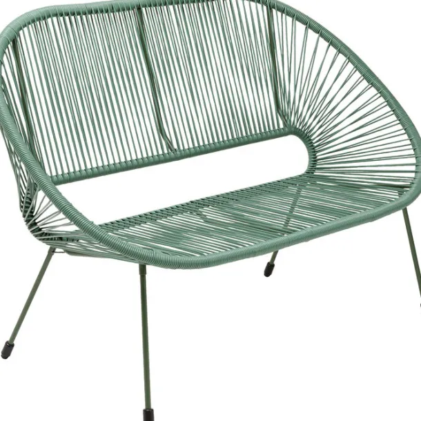 bench_acapulco_mono_green_2.webp Best KARE Design Bench Acapulco Mono Green