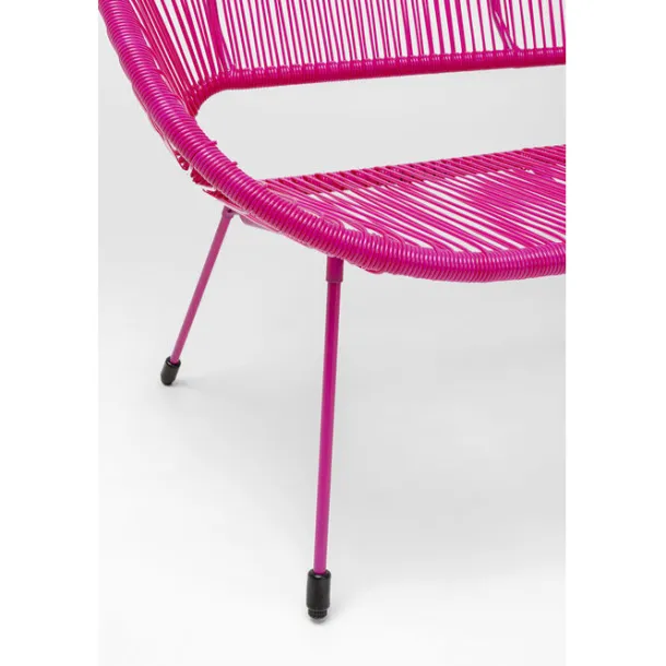 bench_acapulco_mono_pink_6.webp Hot KARE Design Bench Acapulco Mono Pink