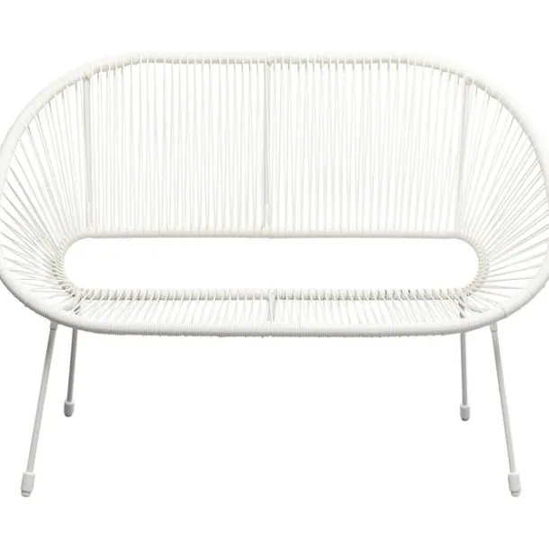 bench_acapulco_mono_white_0.webp Outlet KARE Design Bench Acapulco Mono White