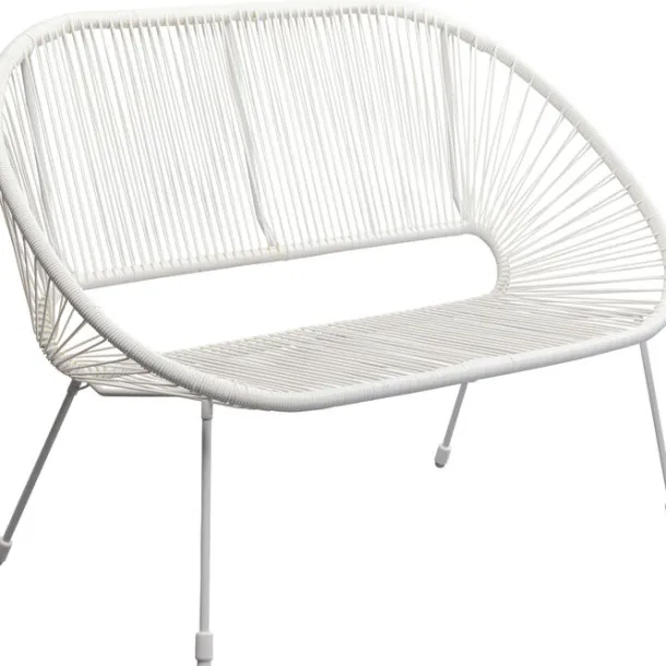 bench_acapulco_mono_white_2.webp Outlet KARE Design Bench Acapulco Mono White