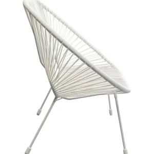Outlet KARE Design Bench Acapulco Mono White