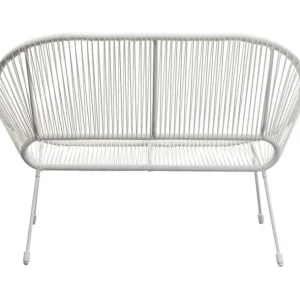 Outlet KARE Design Bench Acapulco Mono White