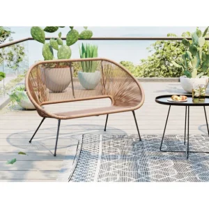 Outlet KARE Design Bench Acapulco Nature