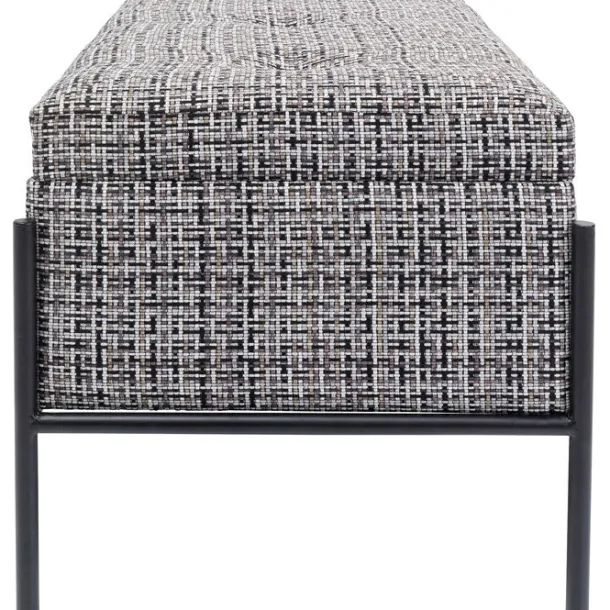 bench_buttons_storage_bam_5.webp Fashion KARE Design Bench Buttons Storage B&W Small