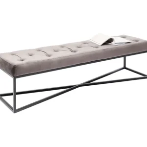 Sale KARE Design Bench Crossover Grey Black 150x40cm
