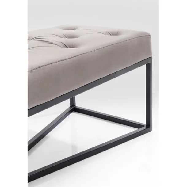 bench_crossover_grey_blac_6-1.webp Sale KARE Design Bench Crossover Grey Black 150x40cm