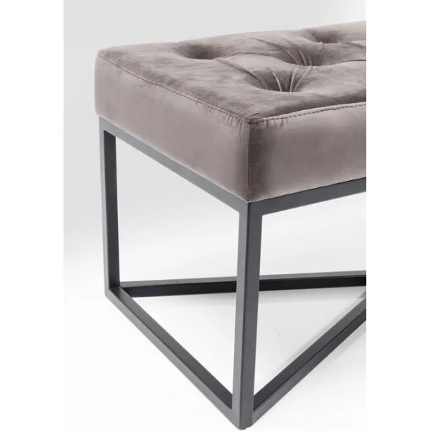 bench_crossover_grey_blac_7.webp Sale KARE Design Bench Crossover Grey Black 150x40cm
